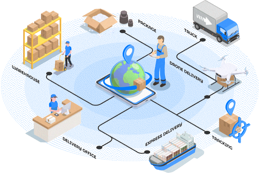 Data Intelligence Illustration