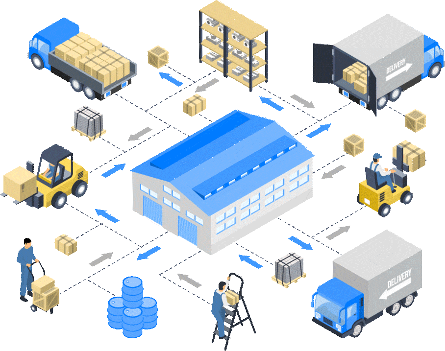 Data Intelligence Illustration